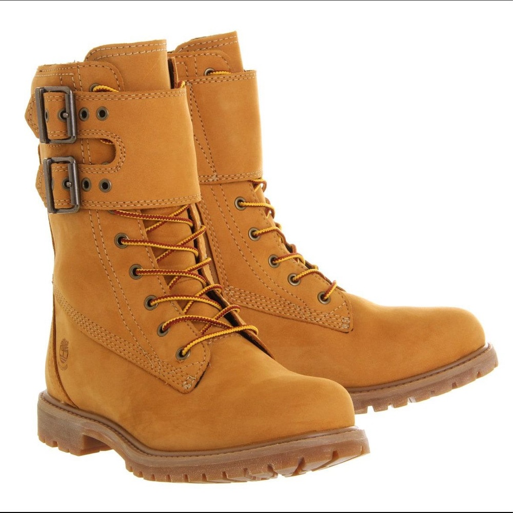 Timberland Limited Edition Earthkeepers 8 Inch Double Strap Boots In Wheat